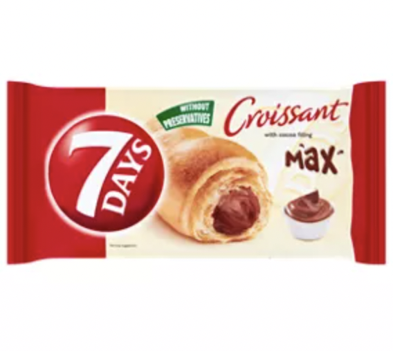 7 Days Max Croissant with Cocoa Filling