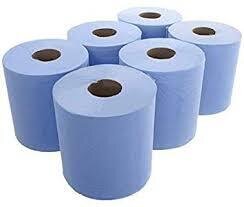 Blue Paper Rolls (6)