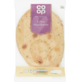 Co Op 2 Indian Style Plain Naan Breads