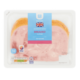 Co-op British Outdoor Bred Breaded Ham 10 Slices 220g (2)