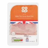 Co-op British Wafer Thin Honey Roast Ham 350g
