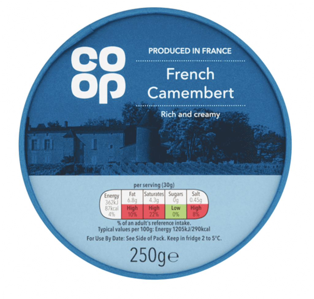 Co-op French Camembert 250g