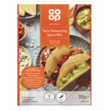 Co-op Mexican Taco Seasoning Spice Mix 30g