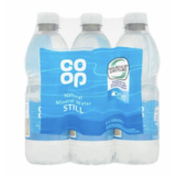 Co-op Natural Mineral Water Still 6 x 500ml