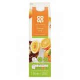 Co-op Orange Juice with Bits 1L