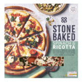 Co-op Stone Baked Spinach & Ricotta 333g