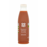 Co Op Strawberry & Banana Smoothie 750ml