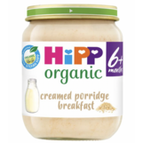 HiPP Organic Creamed Porridge Breakfast Baby Food Jar 6+ Months