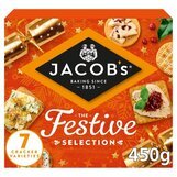 Jacobs Biscuits For Cheese Festive Selection 450G