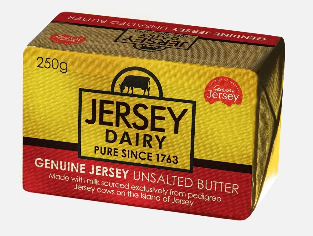 Jersey Dairy Unsalted Butter 250g