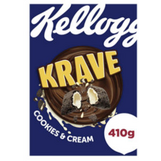 Kellogg's Krave Cookies & Cream Cereal 410g