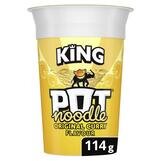 King Pot Noodle Original Curry 114g