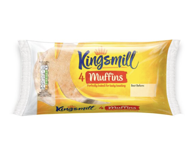 Kingsmill Muffins 4 Pack