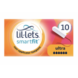 Lil-Lets Non-Applicator Tampons SmartFit Ultra  10 pack