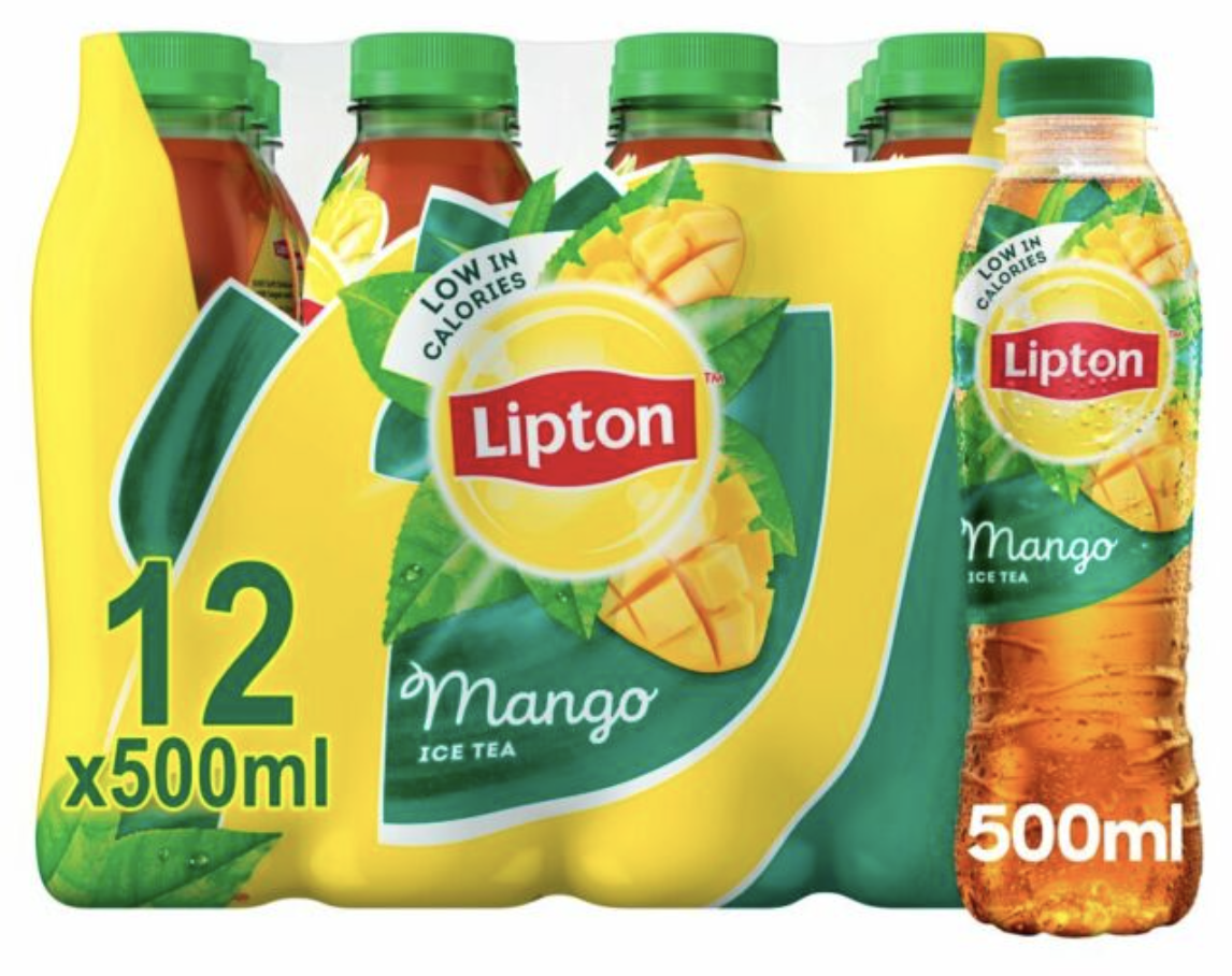 Lipton Ice Tea 12x500ml Mango