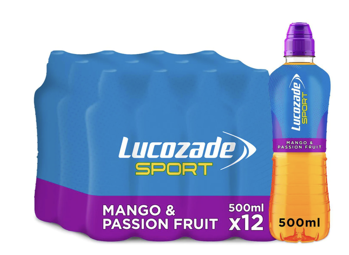 Lucozade Sport Mango and Passionfruit 12 x 500ml