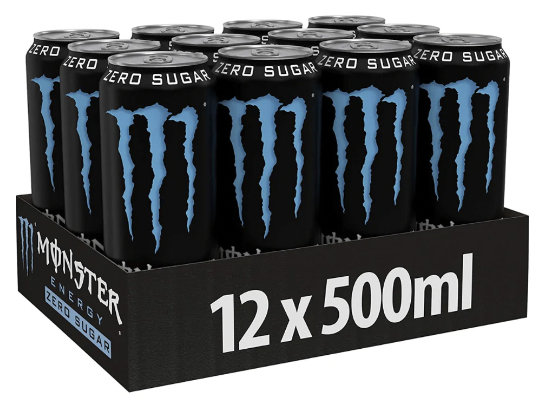 Monster Energy Zero Sugar 12 x 500ml