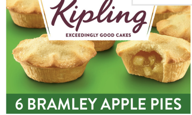 Mr Kipling Bramley Apple Pies 6 Pack