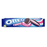 Oreo Twists Vanilla & Raspberry Flavoured Biscuit 157G