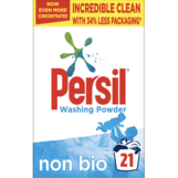 Persil Non Bio Fabric Cleaning Washing Powder 21 Washes 1.05kg