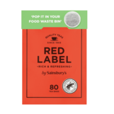 Sainsbury's Fairly Traded Red Label x80 Tea Bags 250g