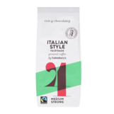 Sainsbury's Fairtrade Italian Style Coffee, Strength 4 227g