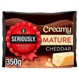 Seriously Strong Creamy Mature Cheddar 350g