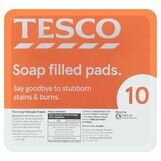 Tesco Soap Filled Pads 10Pk