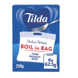 Tilda Boil in Bag Pure Basmati Rice 250g